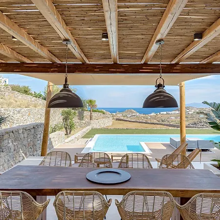빌라 Yasemin - Mykonos Paradise - Views - Pool - Large Garden