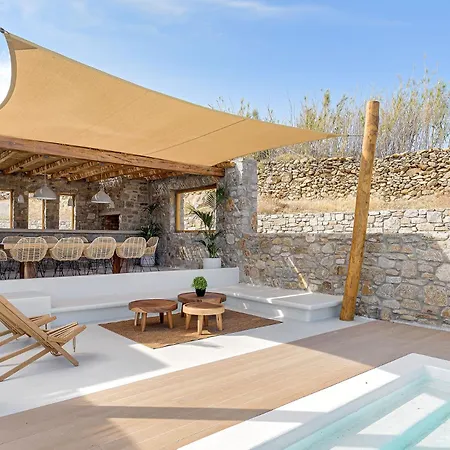 Yasemin - Mykonos Paradise - Views - Pool - Large Garden 칼라파티스