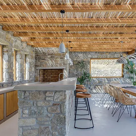 Yasemin - Mykonos Paradise - Views - Pool - Large Garden 빌라 칼라파티스