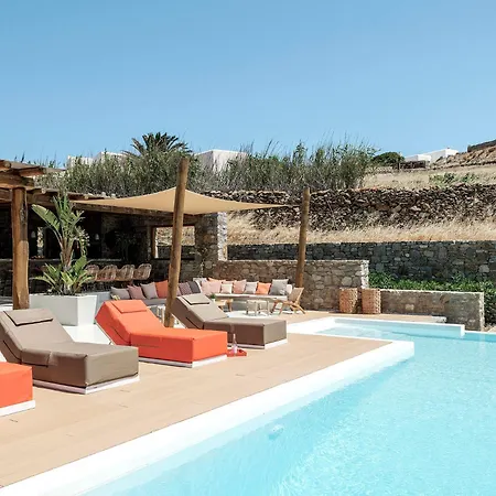 Villa Yasemin - Mykonos Paradise - Views - Pool - Large Garden Kalafati