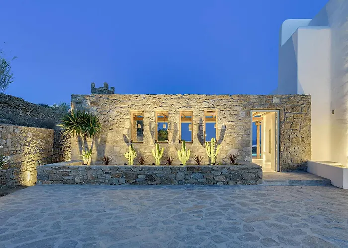 Yasemin - Mykonos Paradise - Views - Pool - Large Garden * Kalafati