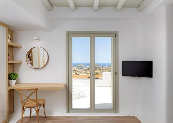 Yasemin - Mykonos Paradise - Views - Pool - Large Garden Villa *