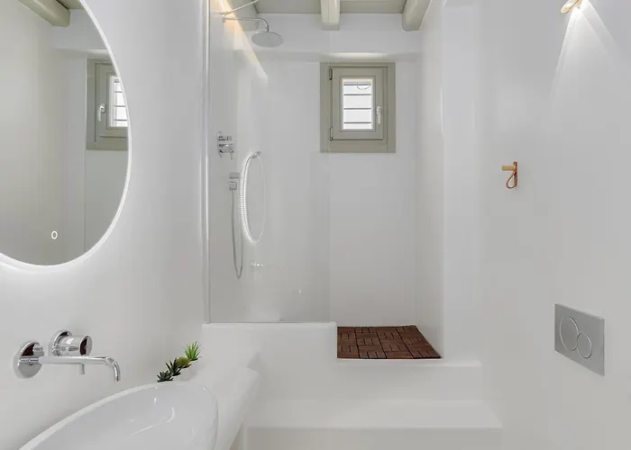 别墅 Yasemin - Mykonos Paradise - Views - Pool - Large Garden 卡拉法蒂斯