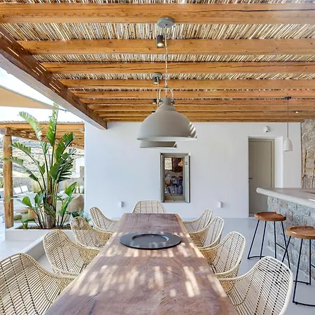 Yasemin - Mykonos Paradise - Views - Pool - Large Garden 别墅 卡拉法蒂斯