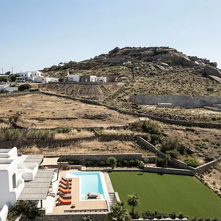 Villa Yasemin - Mykonos Paradise - Views - Pool - Large Garden Kalafati