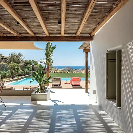 Yasemin - Mykonos Paradise - Views - Pool - Large Garden Kalafatis