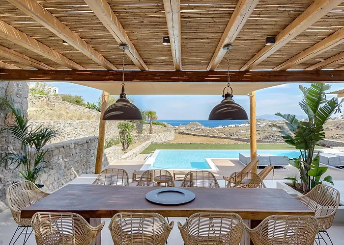 Vila Yasemin - Mykonos Paradise - Views - Pool - Large Garden