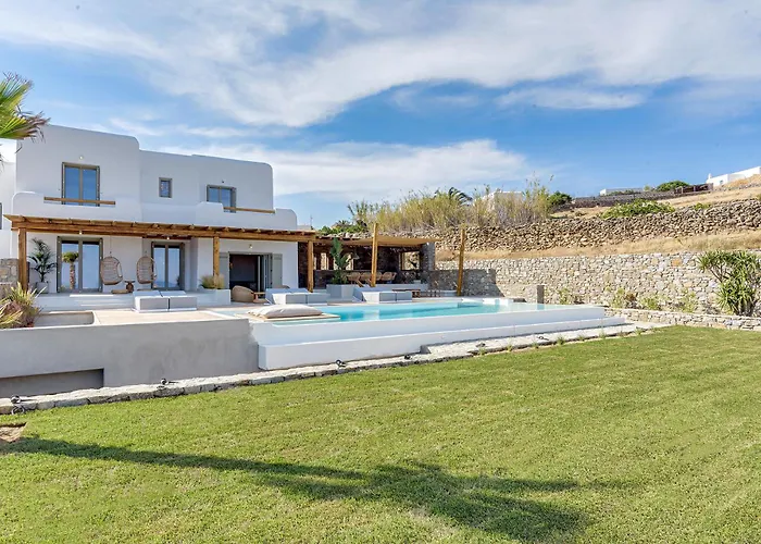 Vila Yasemin - Mykonos Paradise - Views - Pool - Large Garden