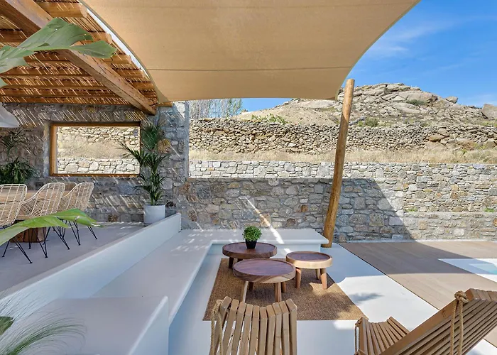 فيلة Yasemin - Mykonos Paradise - Views - Pool - Large Garden *