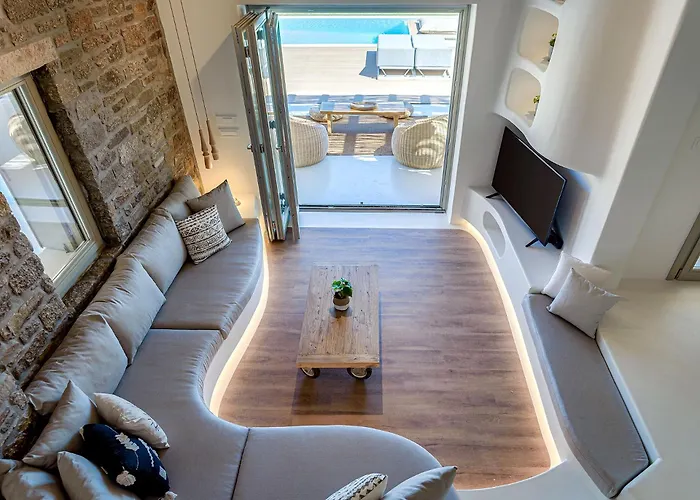 فيلة Yasemin - Mykonos Paradise - Views - Pool - Large Garden كالافاتيس