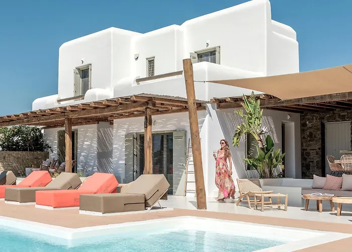 Yasemin - Mykonos Paradise - Views - Pool - Large Garden Vila *