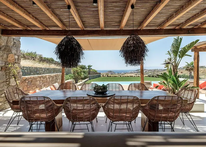 Yasemin - Mykonos Paradise - Views - Pool - Large Garden كالافاتيس